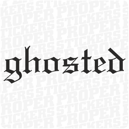 GHOSTED -zjawa / duch